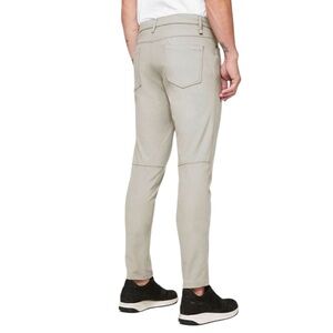 LULULEMON Men’s ABC Slim Fit Utitech Utility Pants Riverstone Grey Size 31